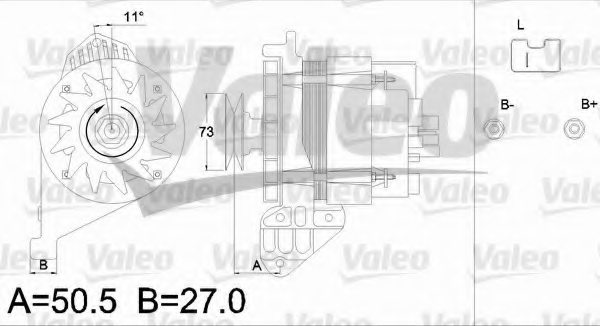 VALEO 436446 Alternator